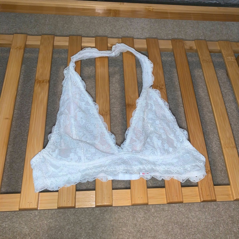 Free people white bralette